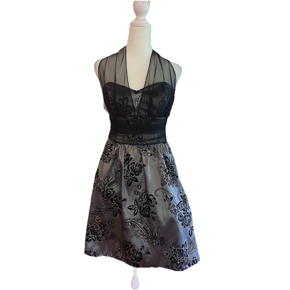 Zum Zum Niki Livas Whimsigoth Fairy Vintage 90s Y2K Prom Mini Babydoll Dress 3/4